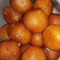 Neha Tyagi's cooksnap of when they made Instant Gulab Jamun.