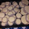 El cooksnap de Alicia Rodriguez cuando hizo Alfajores de Maicena.