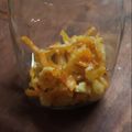 El cooksnap de Evelyn Montenegro cuando hizo Cáscaras de naranjas confitadas.