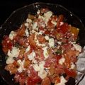 El cooksnap de Juliani Guzman cuando hizo Zanahorias salteadas con berenjenas al graten en salsa de tomate.