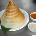 Rajeshwari Bhat's cooksnap of when they made Pyramid dosa.