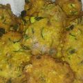 il daniela (Tigre Palmare)😎 quando ha preparato Frittelle di zucchine e zenzero