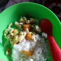 Cooksnap dari Mel Liea untuk resep Mpasi 1+ nasi + tumis capcay