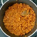 Yui Miles's cooksnap of when they made How to make Simple Jollof Rice.