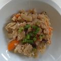 F K 的 麻油高麗菜飯（素食） cooksnap