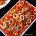 Cooksnap dari Adelia Firdaus untuk resep Cumi Asam Manis Pedas