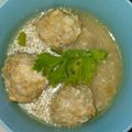 Cooksnap dari Santi Yuliani untuk resep Bakso Udang Tahu (MPAsi Arianna 8 m+)
