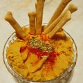 El cooksnap de Romi cuando hizo Hummus de Garbanzos.