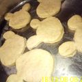 El cooksnap de Lorena cuando hizo Galletitas de polenta.