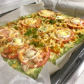 El cooksnap de Equipo Cookpad cuando hizo Pizza de brócoli y verduras.