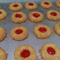 Cooksnap dari Dian untuk resep Strawberry Thumbprint Cookies (Resep cc Tintin Rayner)