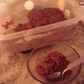 El cooksnap de celeste cuando hizo Brownie al microondas.
