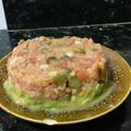 El cooksnap de Tonigut26 cuando hizo Tartar de aguacate y salmón ahumado.