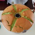 Cooksnap dari flavia fuina untuk resep Chiffon Cake Pandan (oven tangkring)