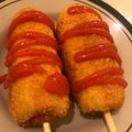 Cooksnap dari Filda untuk resep Corndog / Hottang / Roti sosis mozarella Korea