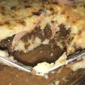 El cooksnap de NadiuskaDiazH cuando hizo Pastel de carne con jamón y mozzarella.