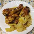 El cooksnap de Nati Castillo cuando hizo Muslos de pollo con limón al horno🍋.