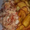 Brenda Njemanze's cooksnap of when they made #chips,plantain,and peppered fried egg......