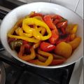 il CookFra quando ha preparato Peperoni in agrodolce