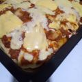 El cooksnap de Victoria cuando hizo Lasagna de carne, verdura, jamón y queso.