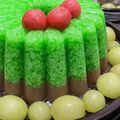 Cooksnap dari Herminida Fitri untuk resep Puding Lumut Pandan Lapis Cokelat