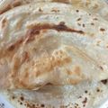 Rashida Minhaj's cooksnap of when they made Simple paratha.