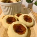 El cooksnap de Matias Pisano cuando hizo Ojitos de buey o pepas de jalea de frutilla casera.
