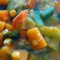El cooksnap de Dana Celeste Moyano cuando hizo Sopa de verduras .