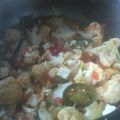 El cooksnap de addy cuando hizo Coliflor a la Mexicana.