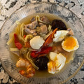 El cooksnap de ANA MARTINEZ cuando hizo Ramen de pollo y langostinos.