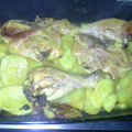 El cooksnap de yuliana1307 cuando hizo Pollo al horno con mostaza, ajo y limón 😋😋🍗.