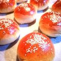 Nóra Fodorné Takács Cooksnap-ja, amikor elkészítette a(z) Hamburger zsemle receptet.