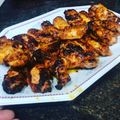 El cooksnap de grego&monica cuando hizo Alitas de pollo adobadas al horno con guarnición.