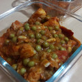 El cooksnap de Jesus Carranza cuando hizo Bacalao a la baezana (con tomate y guisantes).