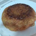 El cooksnap de Charo Rosado cuando hizo Flan de huevos y vainilla con arroz con leche.