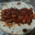 El cooksnap de Rut Borillo cuando hizo Fajitas de gambas.