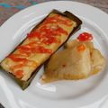 Cooksnap dari Florensia Wenda untuk resep Arem arem Mie / Lontong Mie (kentang-wortel)