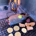 El cooksnap de Nico HD cuando hizo Sabalo a la parrilla.