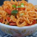 Naheed Alam's cooksnap of when they made Veg Schezwan Noodles.