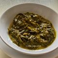 Cooksnap Zieta Ali semasa beliau membuat Pucuk Ubi Masak Lemak tempoyak petai.