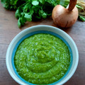 El cooksnap de Binti Sae cuando hizo Salsa verde de tomate.