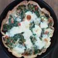 El cooksnap de Sol cuando hizo Tarta de espinaca con queso gratinado.