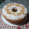 El cooksnap de Marisa Aguirre cuando hizo Budín de mandarina 🍊 con glaseado de coco, nuez y almendra - Con manteca o con aceite.