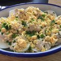 El cooksnap de Aurora Revenga Diaz cuando hizo Huevos duros rellenos.