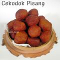 Cooksnap Eni henie semasa beliau membuat Cekodok Pisang Kembung & Gebu.