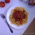 Cooksnap dari Ummu Juwayriyah untuk resep Spaghetti Tempe Marinara
