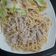 El cooksnap de Gloria Castillo cuando hizo Pasta con salsa blanca de atún y espinacas.