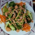 El cooksnap de joseluisrodriguez cuando hizo Ensalada gourmet con langostino, aguacate, tomate y salsa cocktail.