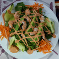 El cooksnap de joseluisrodriguez cuando hizo Ensalada gourmet con langostino, aguacate, tomate y salsa cocktail.