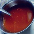 Divya Singh 's cooksnap of when they made Tomato soup.